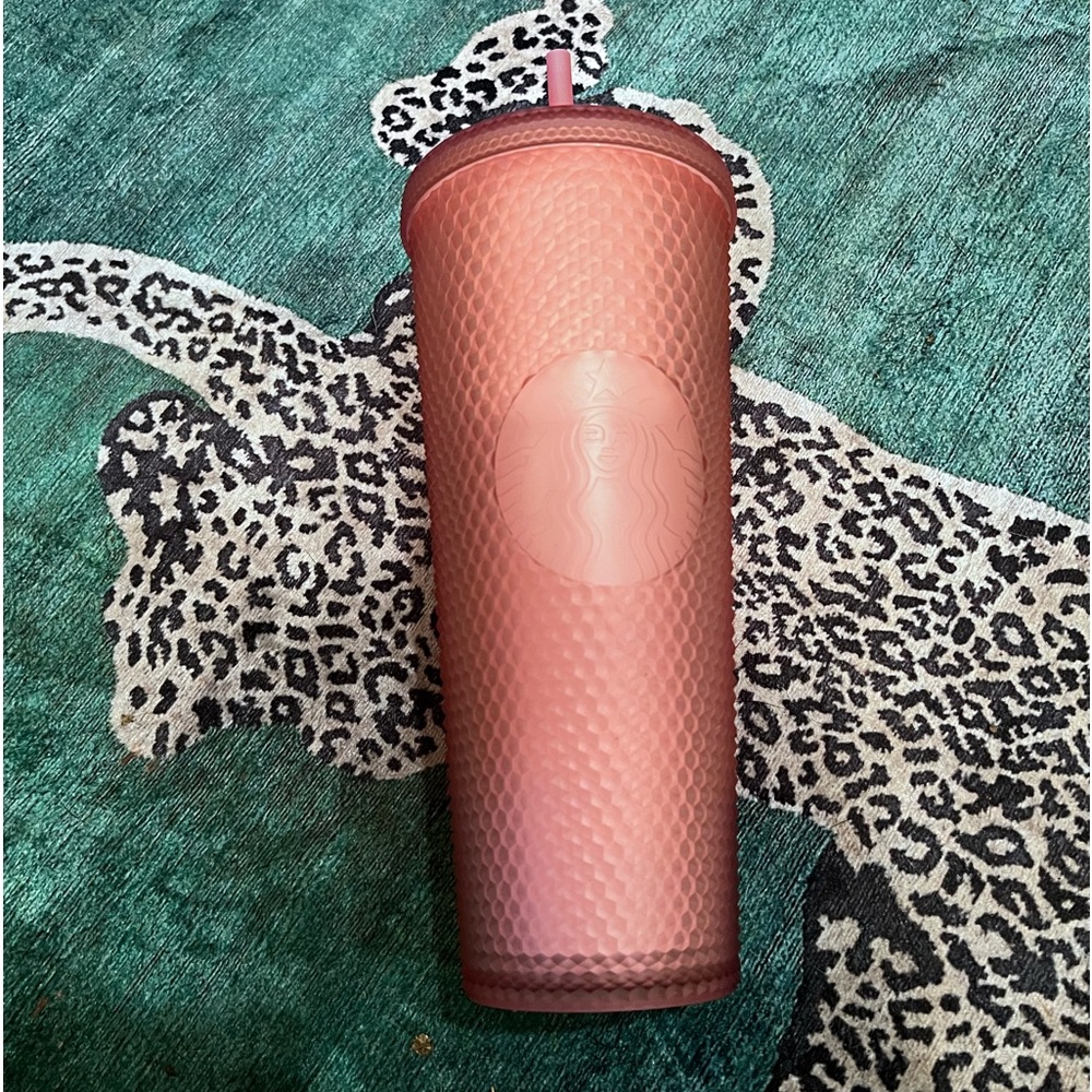 Starbucks Pink Lemonade Studded Tumbler Cup Venti Blush Pink Matte Nwt